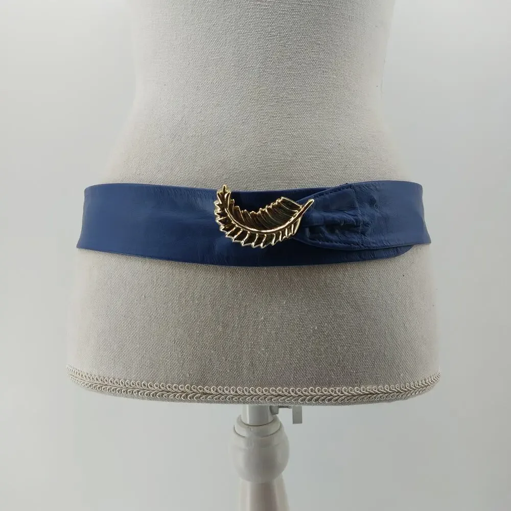 Vintage Nicole Leather Belt Belt Women's Glam 90s M/L